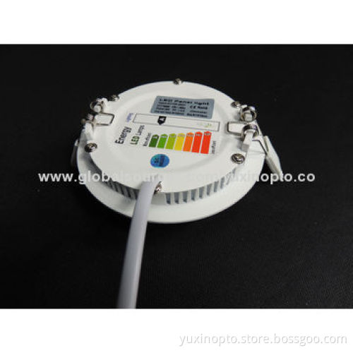 6W Round LED Panel Light, Compliant with RoHS Directive